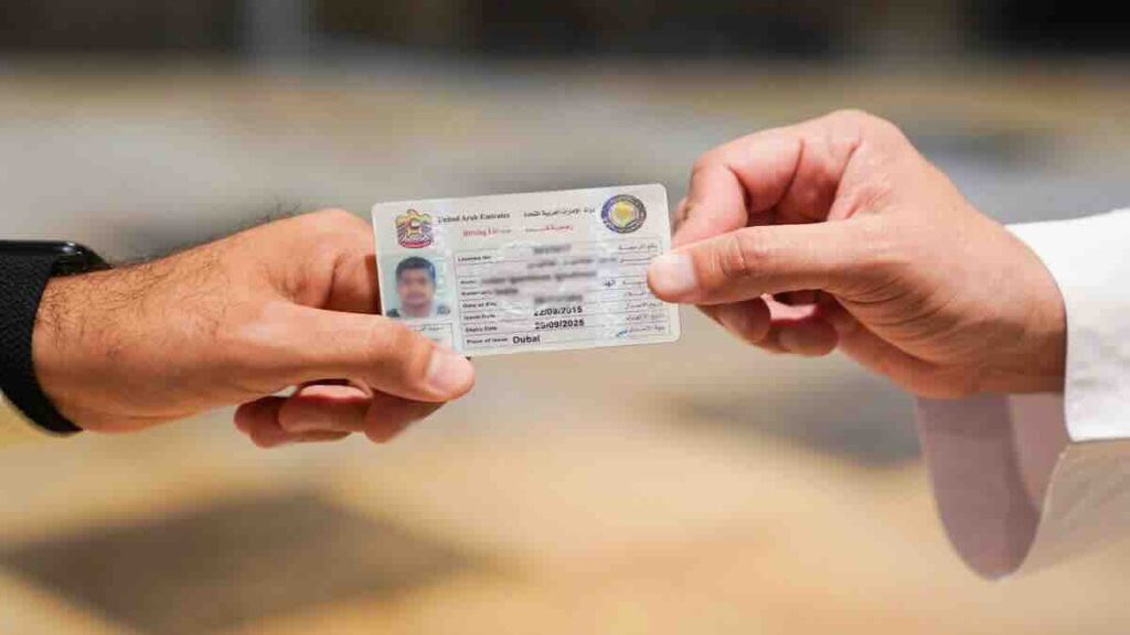 UAE Driving Licence